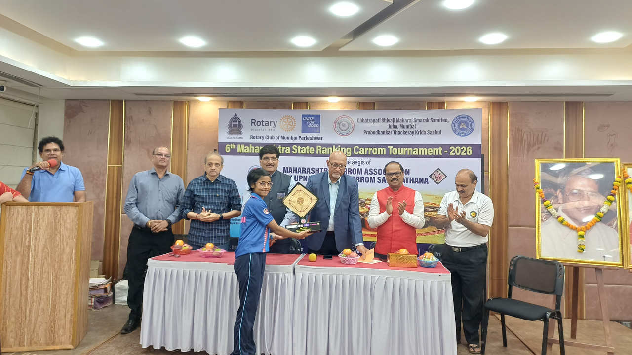 6th Rotary Club of Mumbai Parleshwar State Ranking Carrom Tournament 2026-27